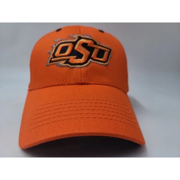 Oklahoma State University Cowboys Flames Captivating Headgear Adjustable Hat Cap - Picture 2 of 14
